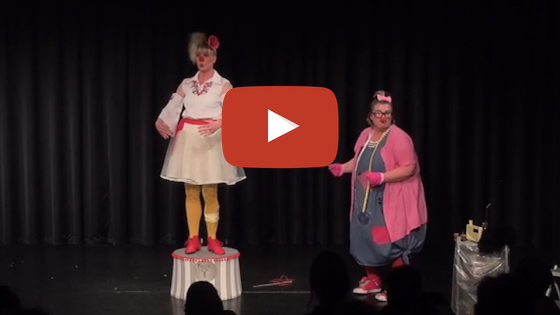 Clown Aufführung