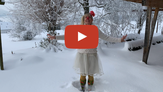 Clown Der grosse Schnee